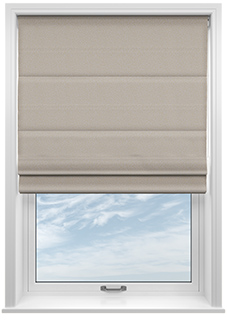 Carina, Stone - Roman Blind
